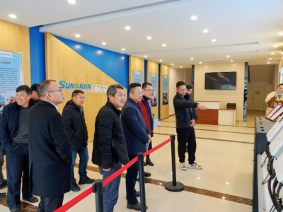 安徽省寧國市工商聯領導一行蒞臨芯能科技參觀考察